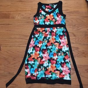 Floral Midi Dress Petite Small
